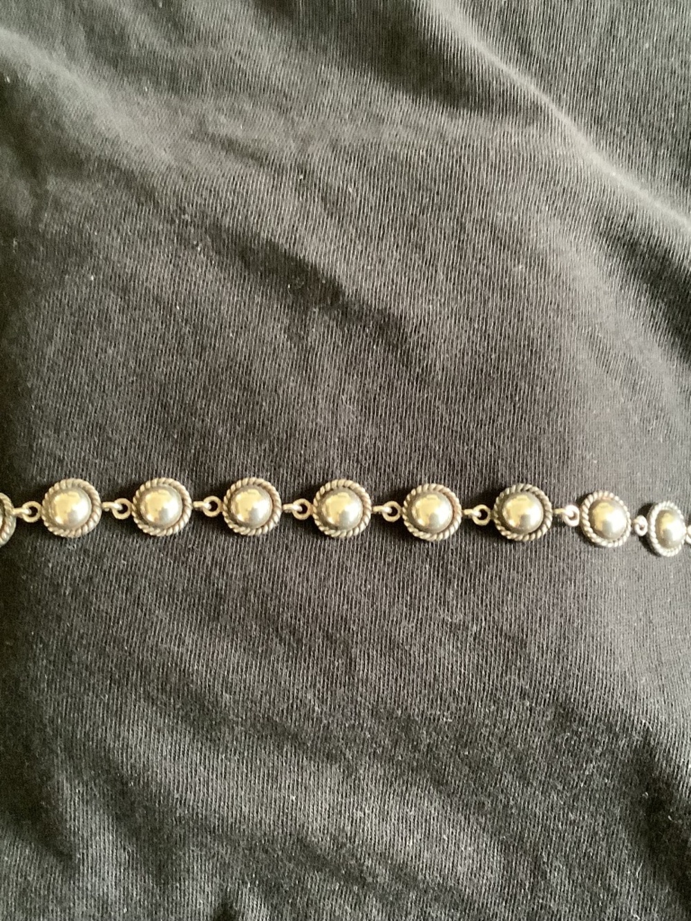Sterling Bracelet with Toggle Closure